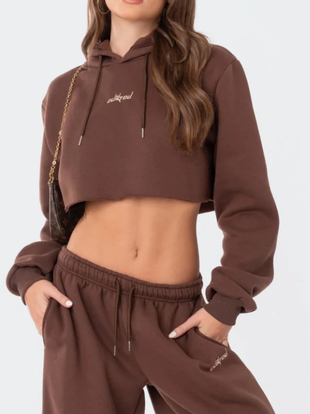 Edikted \\ crop hoodie